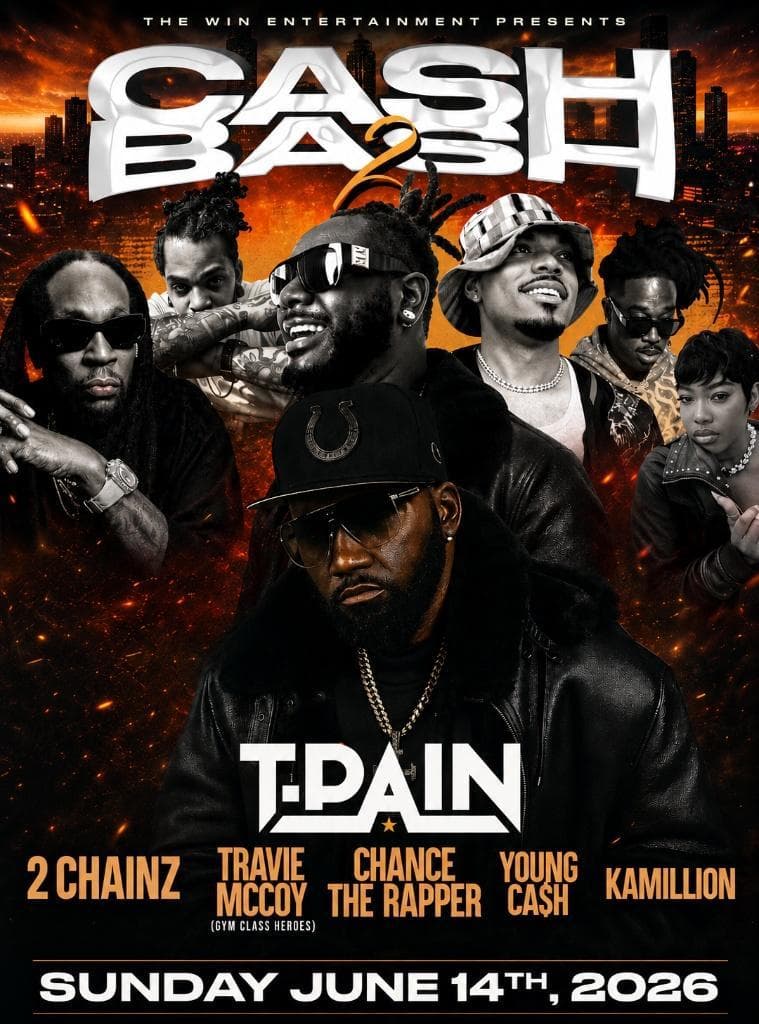 Cash Bash 2 event flyer